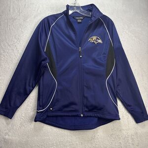 Baltimore Ravens Ladies Small Holloway Jacket Zipper Miller Lite